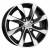 K&K Джемини 6x15 4*108 ET50 DIA63.3 Алмаз черный Литой