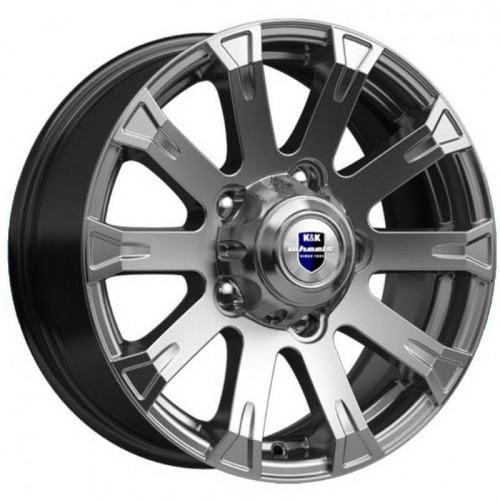 K&K Байкал 7x16 5*139.7 ET35 DIA108.6 Дарк платинум Литой