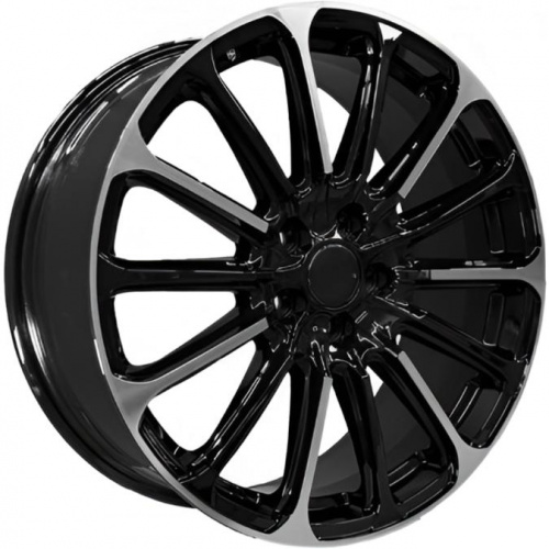 Khomen KHW 1910 7.5x19 5*112 ET43 DIA57.1 Black-FP Литой