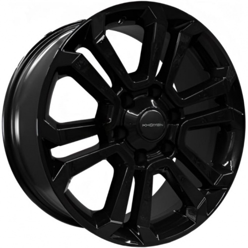 Khomen KHW 1817 7.5x18 6*139.7 ET36 DIA100.1 Black Литой