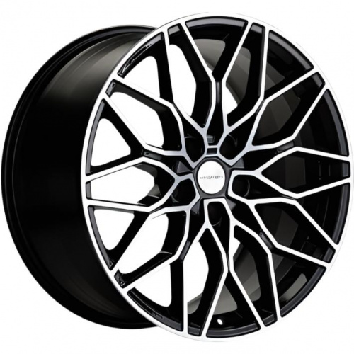 Khomen KHW 1902 8.5x19 5*114.3 ET30 DIA67.1 Black-FP Литой