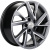 Khomen KHW 1714 7x17 5*108 ET43 DIA65.1 Black-FP Литой Khomen KHW 1714 7x17 5*108 ET43 DIA65.1 Black-FP Литой