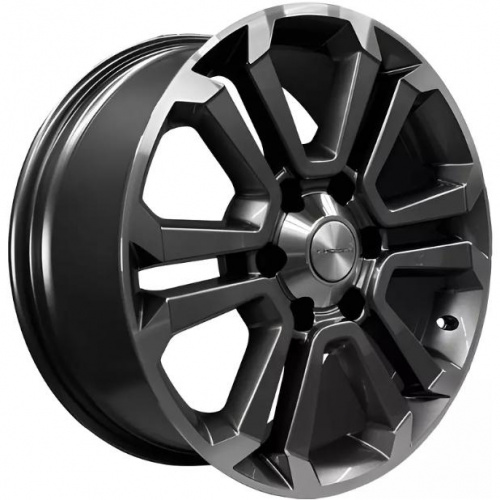 Khomen KHW 1817 7.5x18 6*139.7 ET36 DIA100.1 Gray-FP Литой