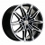 Khomen KHW 1904 9.5x19 5*112 ET40 DIA66.6 Black-FP Литой Khomen KHW 1904 9.5x19 5*112 ET40 DIA66.6 Black-FP Литой