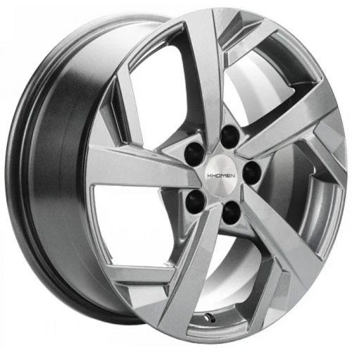 Khomen KHW 1712 7x17 5*112 ET43 DIA57.1 Black-FP Литой