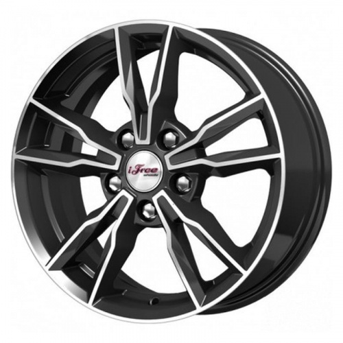 iFree Икигай 6.5x16 5*110 ET35 DIA65.1 Блэк Джек Литой