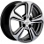 Khomen KHW 1502 6x15 4*100 ET45 DIA56.6 Black Литой Khomen KHW 1502 6x15 4*100 ET45 DIA56.6 Black Литой
