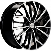 Khomen KHW 1717 7x17 5*108 ET40 DIA60.1 Black Литой