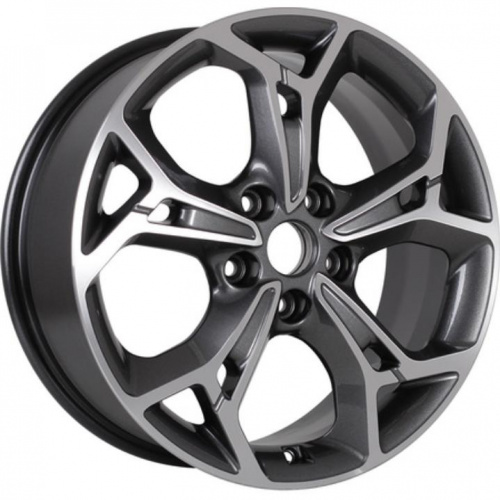 Khomen KHW 1702 7x17 5*112 ET40 DIA57.1 Gray Литой